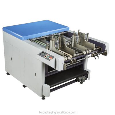 LS-1200K 600g/m2 40m/min হাই স্পিড কার্টন পেপার কার্ডবোর্ড গ্রোভিং মেশিন