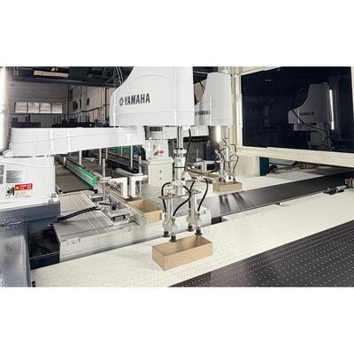 LS-1150 Bi-Channel Intelligent Fully Automatic Rigid Box Making Machine — Double Channel, 25 Pairs/min, Auto Setting, CCD ±0.1mm