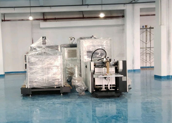 400mm ঢেউতোলা বক্স উত্পাদন মেশিন, 14Kw অনমনীয় বক্স মেশিন