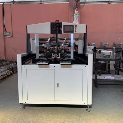 অ্যাঙ্গেল পেস্টিং গিফট বক্স মেশিন L1650 মিমি সম্পূর্ণ স্বয়ংক্রিয়ভাবে কঠোর বক্স মেকিং লাইন
